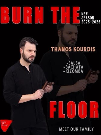 Θάνος Κουρδής (Nacho) Καθηγητής Bachata Sensual, Kizomba & L.A. Salsa